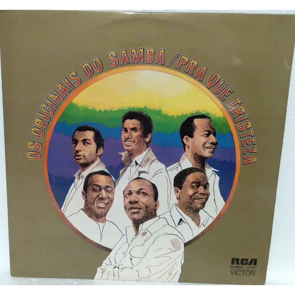 Lp - Os Originais do Samba - Pra Que Tristeza - 1974