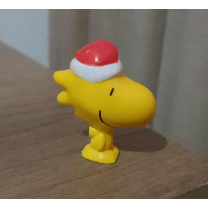 Miniatura Woodstock coleção Snoopy Cacau Show