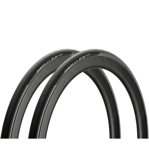 Pneu Bicicleta Speed Pirelli p7 Sport Kevlar 700x26 road bike triathlon original par