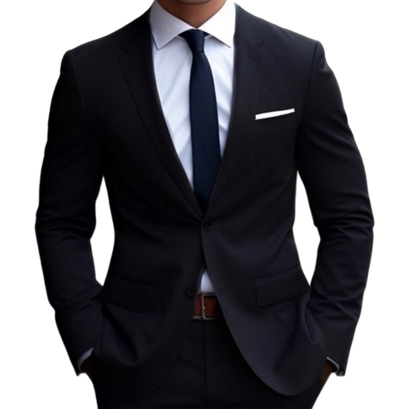 Terno Slim Masculino Executivo De Luxo (Blazer + Calça) Alto Padrão - Envio Imediato em Oferta na Shopee