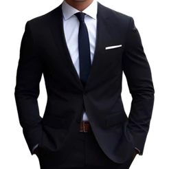 Terno Slim Masculino Executivo De Luxo (Blazer + Calça) Alto Padrão - Envio Imediato