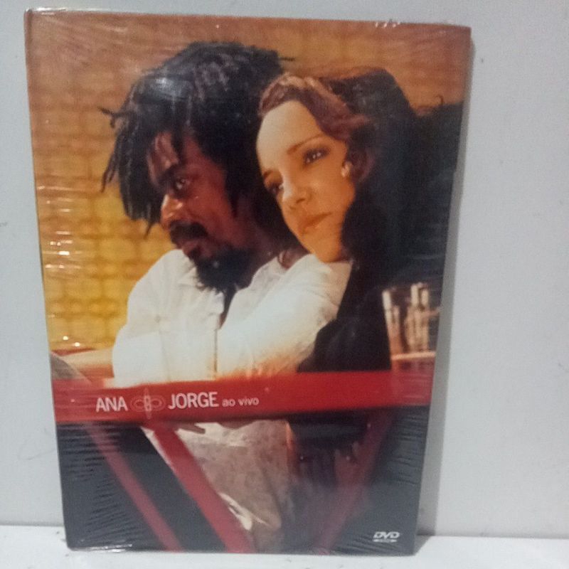 Dvd Ana Carolina e Seu Jorge Ana Jorge Ao Vivo Lacrado de Fabrica Original