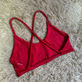 Top fitness costas CRUZADAS com bojo removível para corrida bermuda de treino musculação e  academia cross em Oferta na Shopee