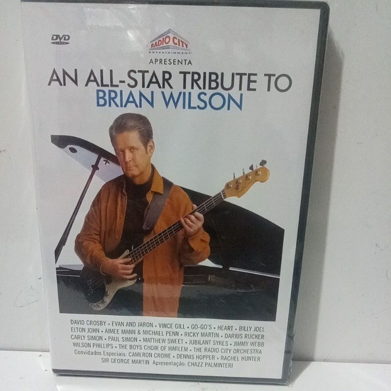 Dvd Brian Wilson An All-star Tribute To Brian Wilson Novo de Fabrica Original