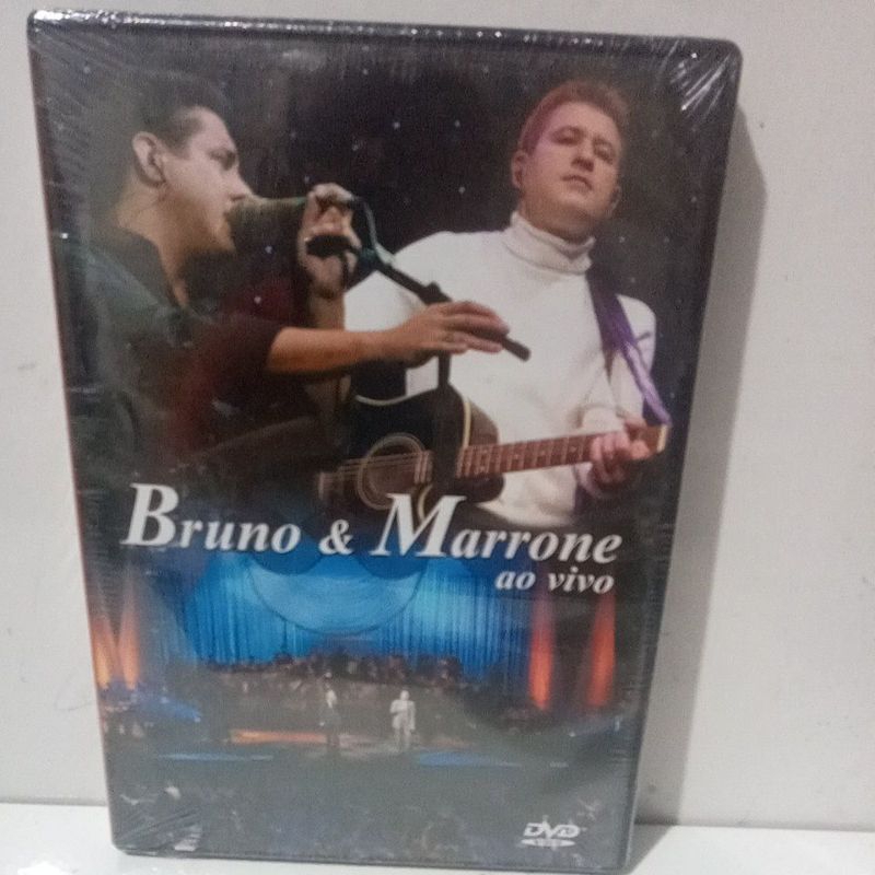 Dvd Bruno e Marrone Ao Vivo Lacrado de Fabrica Original