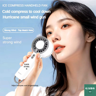 Ventilador turbo Refrigerado de Rosto De Ar Portátil  Led TIPO C USB Recarregável e Portátil em Oferta na Shopee