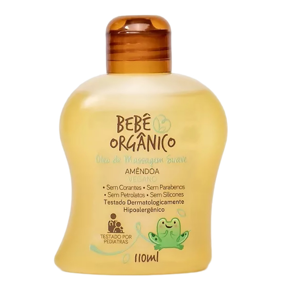 Óleo de Massagem Amêndoa Suave Bebê Orgânico - 110 ml