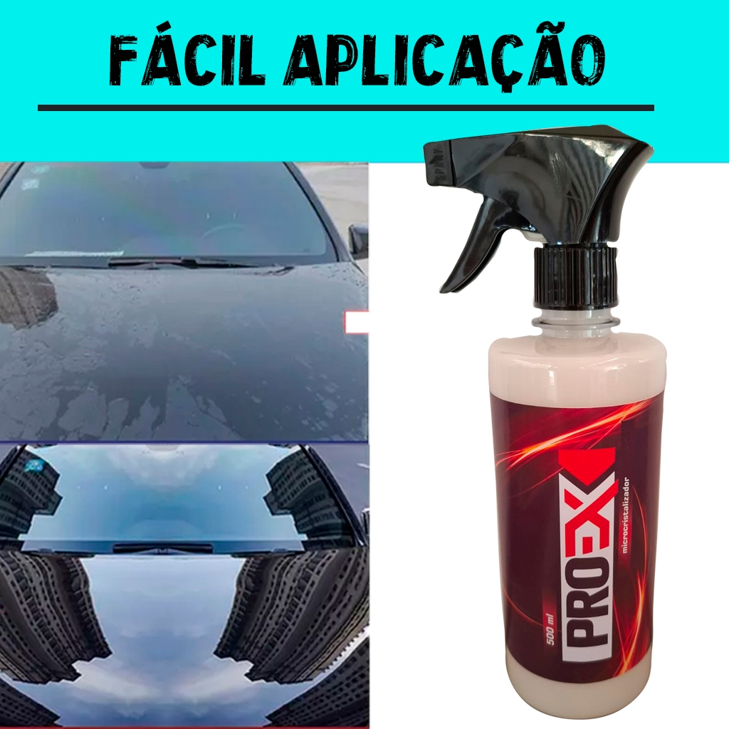 Cera Líquida Repele Água Espelhamento Fácil PROEX em Oferta na Shopee