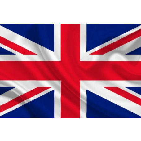 Bandeira Do Reino Unido - Inglaterra Grande Cetim com Acabamento 150x1,00