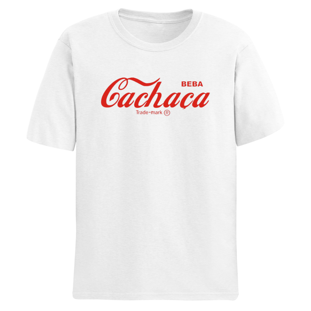 Camisa Camiseta Beba Cachaça 100% algodão Lançamento Unissex