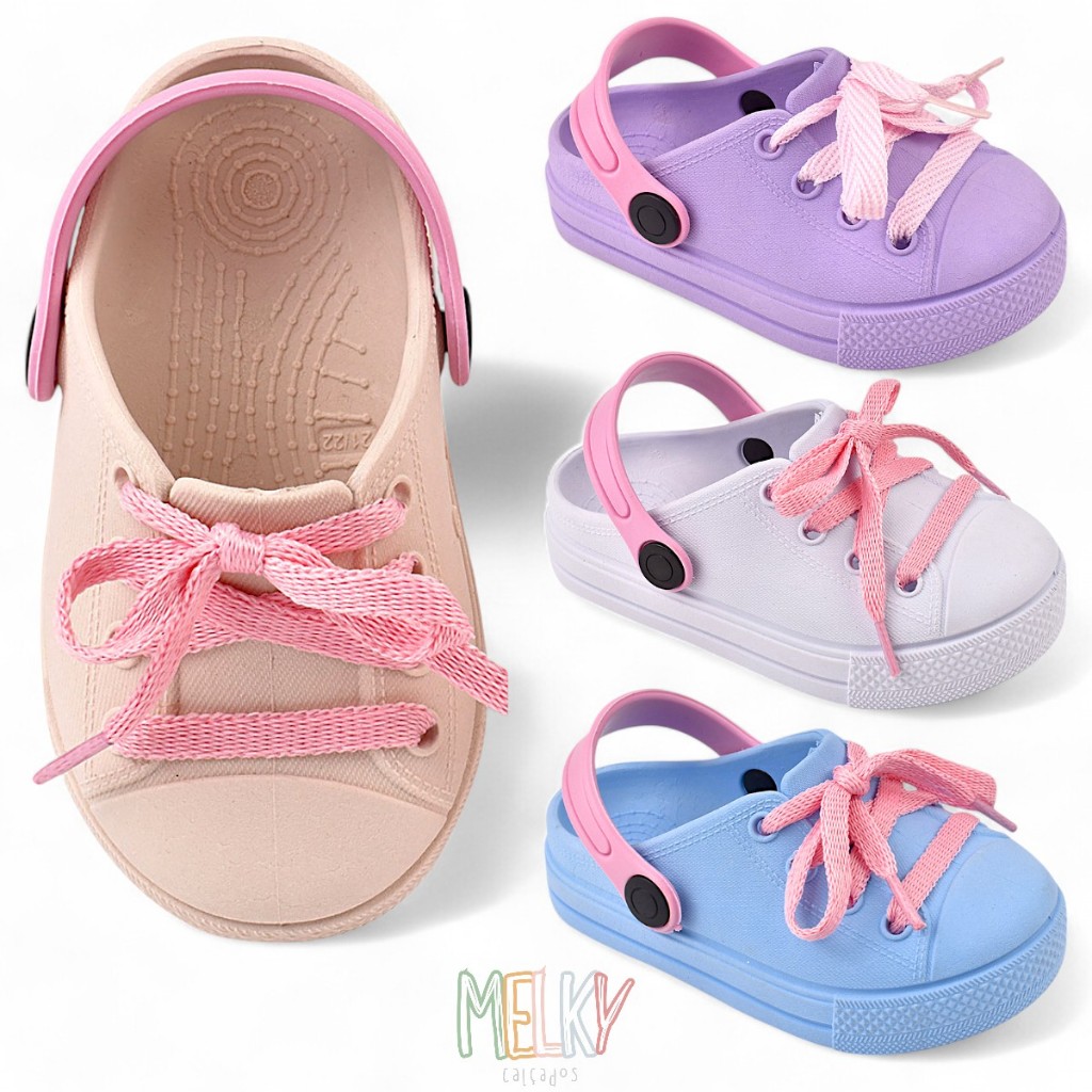 Tenis Infantil Menina e Menino Confortável Leve e Antiderrapante Melky em Oferta na Shopee