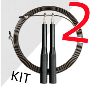 2 Corda Pular Profissional 3 Metro Aço Rolamento Promoção em Oferta na Shopee
