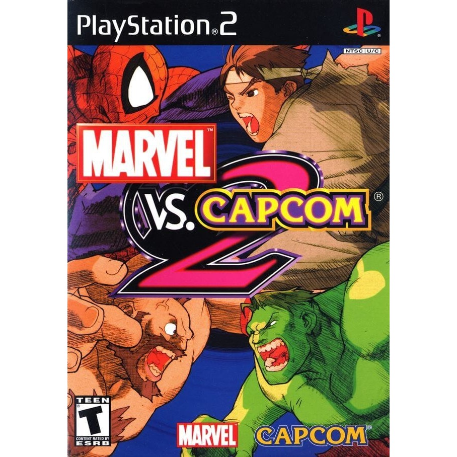 Marvel vs. Capcom 2 New Age of Heroes Ps2