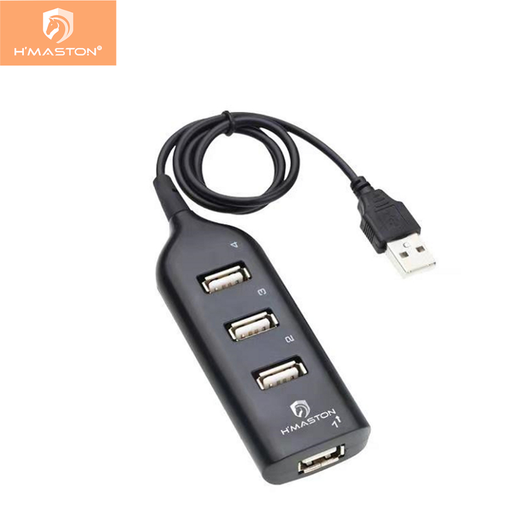 H'maston HA-03 Mobilador Hub Usb 4 Portas + Otg Usb C Adaptador De Teclado Mouse Para Celular em Oferta na Shopee
