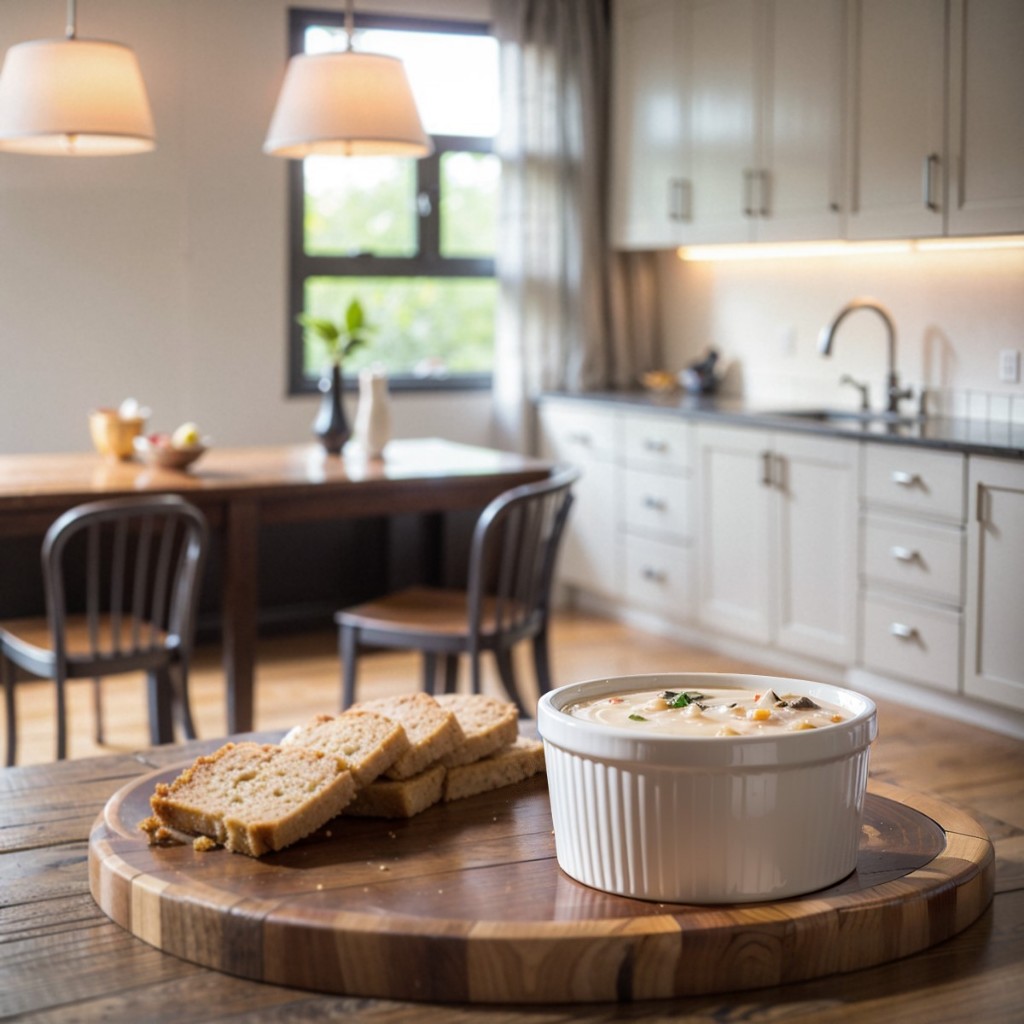 Kit 4 Ramequim Grande 320ml Porcelana Branca Premium Ramekim