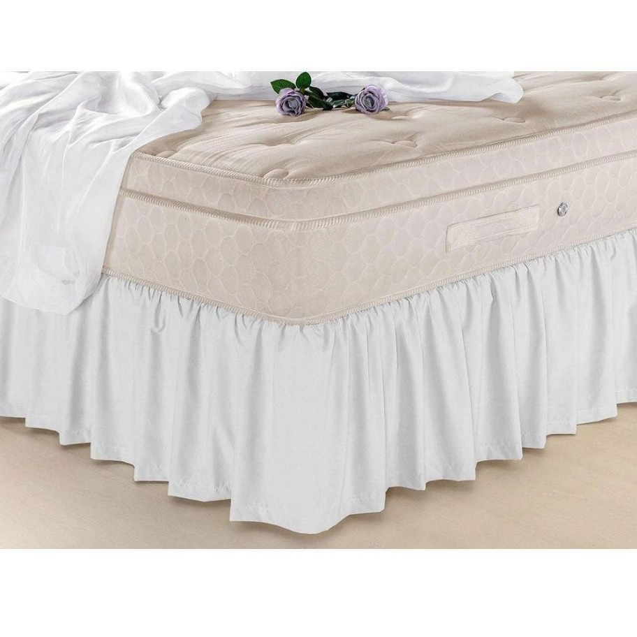 Saia Para Cama Box Com Elástico Em Toda A Volta Cores Banca Preta E Palha Promoção