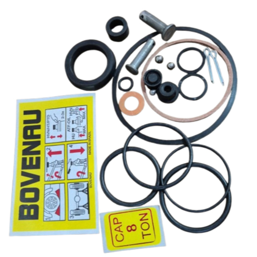 Kit Reparo Vedação Macaco Hidraulico Garrafa Bovenau Mt 8 Toneladas