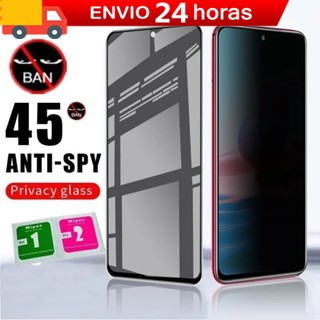 Película De Privacidade 3D Vidro Anti Spy Para Samsung A03 A03S A03 CORE A13 A23 A33 A53 A73
