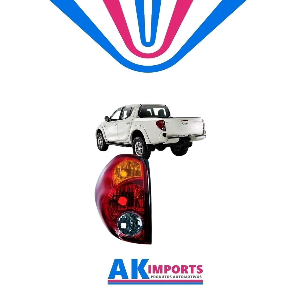 Lanterna Traseira Esquerdo Mitsubishi L200 Triton Marca: Tyc Ano: 2007 Ate 2015  Cod:11-B624-01-2B