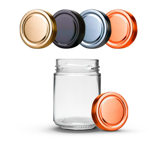 12 Potes De Vidro Pianezza 400ml + Tampas Metálicas E Lacres em Oferta na Shopee