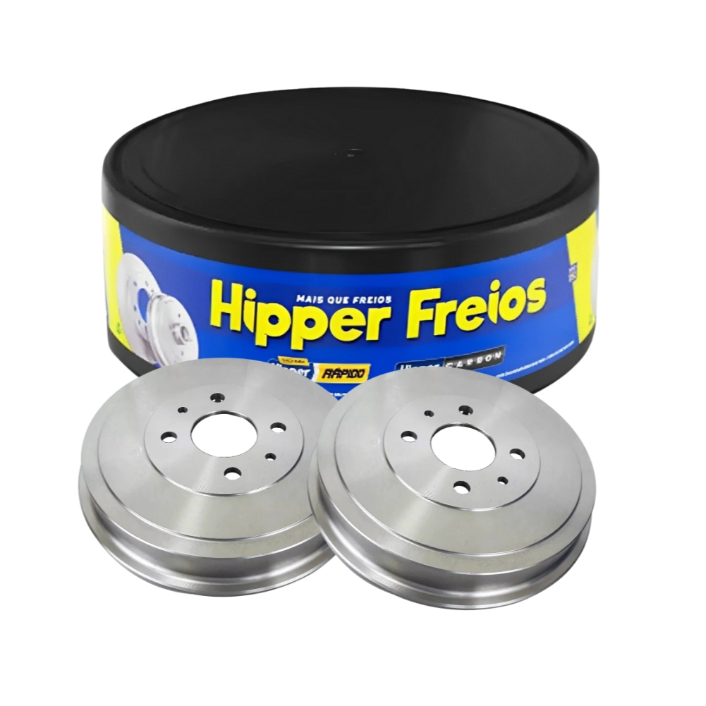 Par Tambor Freio Fiat Doblo 1.8 Strada 1.3/1.4 Idea 1.4/1.6 em Oferta na Shopee
