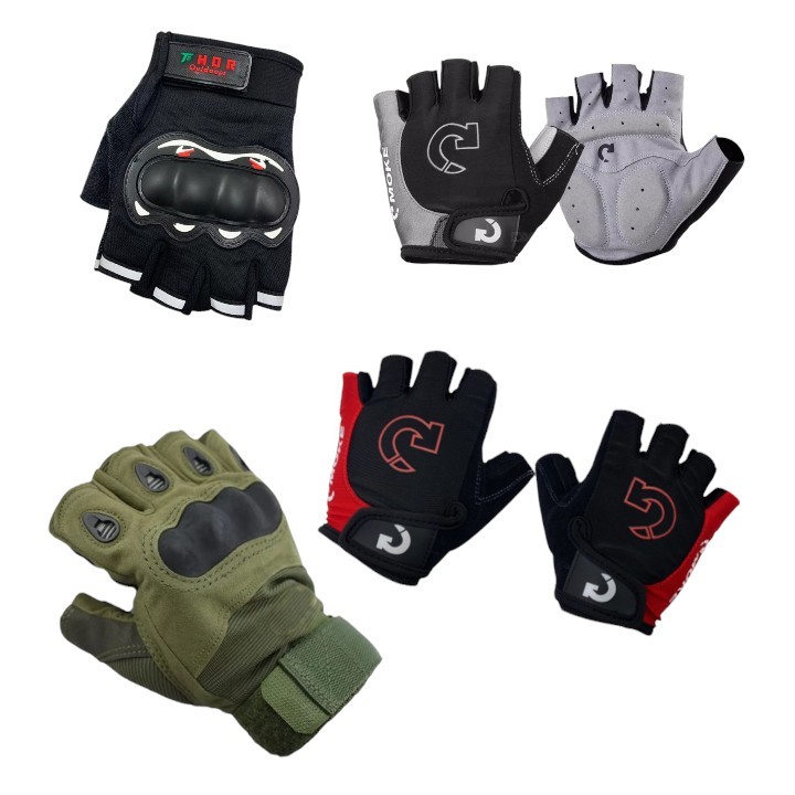 Luva Para Ciclista Bike Com Gel Super Confortável Black Antiderrapante Tática Militar em Oferta na Shopee