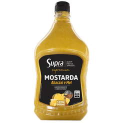 Molho de Mostarda com Abacaxi e Mel 1Kg Hamburguer Hot Dog Pizza Lanches em geral