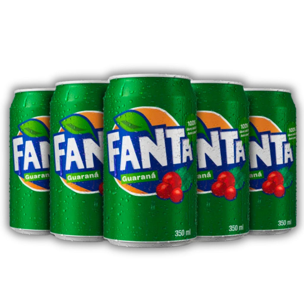 Refrigerante Fanta Guaraná Lata 350ml C/6 Unidades em Oferta na Shopee