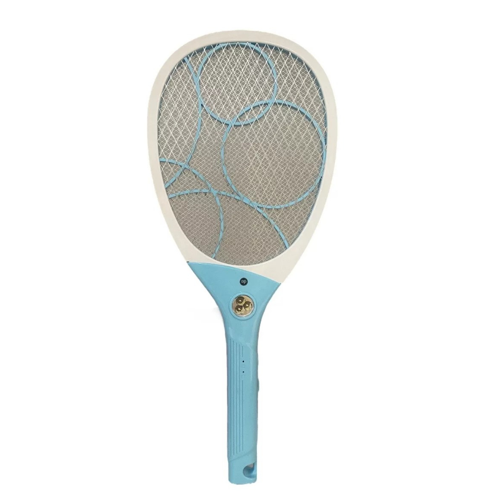 Raquete Elétrica Mata Insetos Recarregável Usb Dp-1201 Bateria 2000mAh em Oferta na Shopee