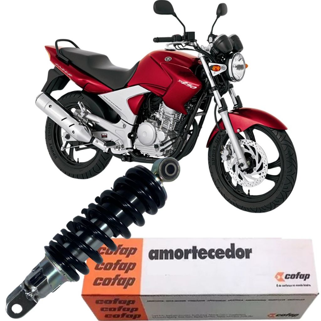 Amortecedor Suspensão Traseira Fazer 250 2005 A 2017 em Oferta na Shopee