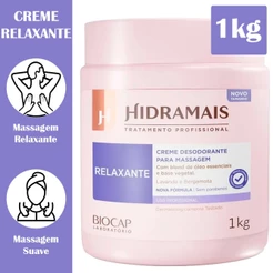 Creme Desodorante para Massagem Relaxante Hidramais 1kg