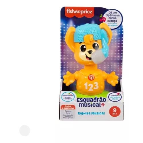 Brinquedo Fisher Price Esquadrão Musical Raposa - Mattel Hyl38 em Oferta na Shopee