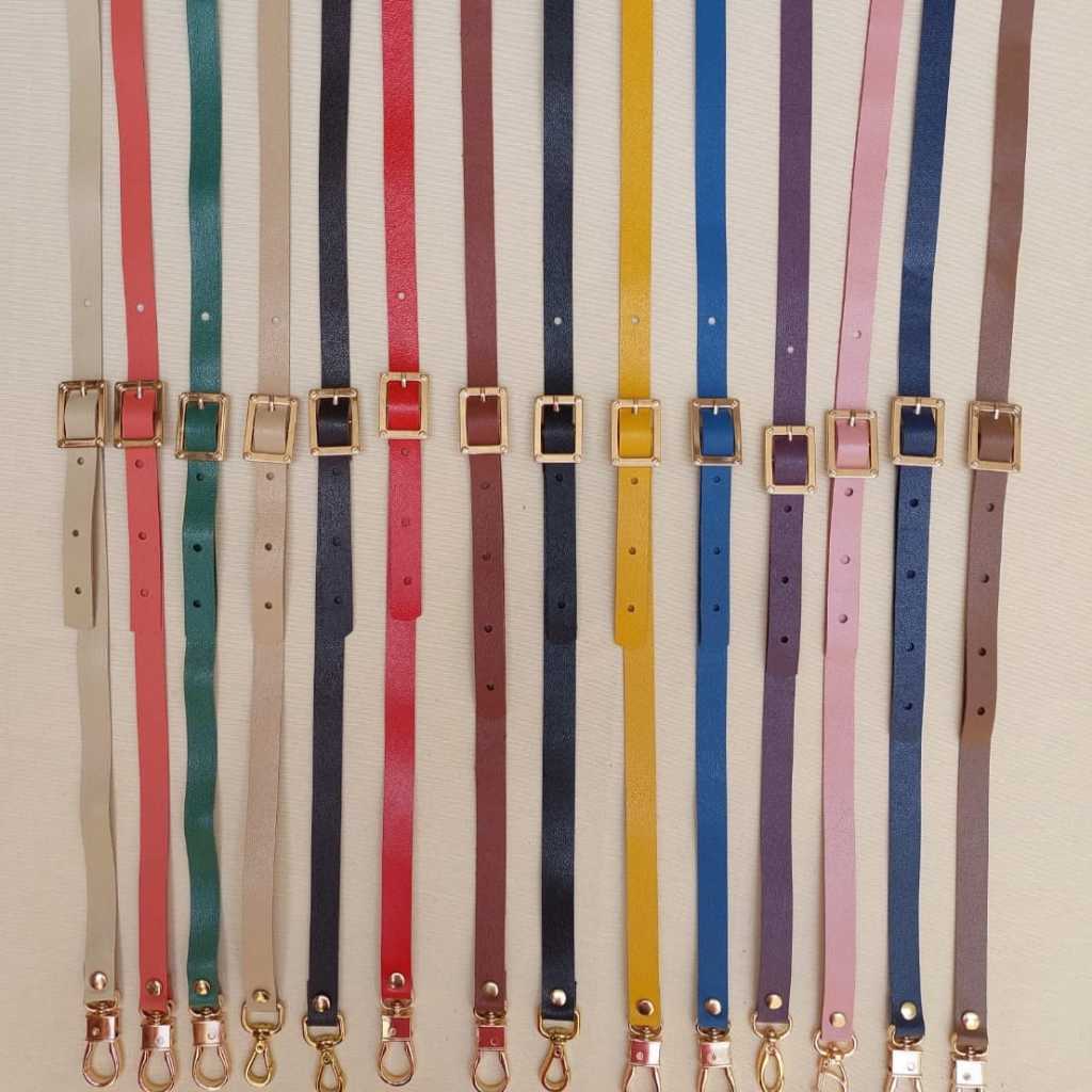 Alça de couro com Fivela regulável para bolsa,BOLSAS DE CROCHE,CLUTCHES,ALÇA DE CELULAR