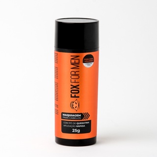MAQUIAGEM CAPILAR CASTANHO 25g - FOX FOR MEN em Oferta na Shopee