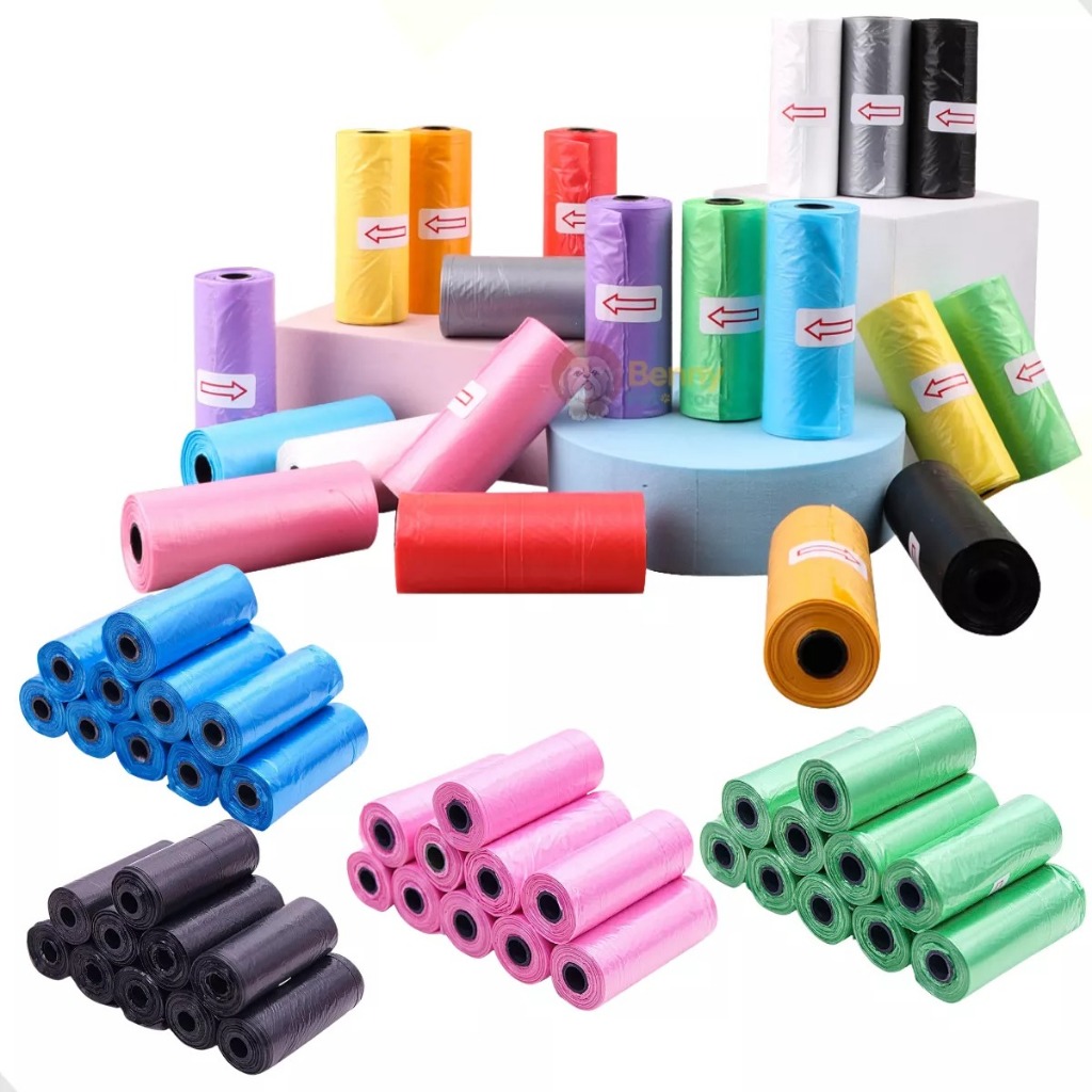 Kit 14 Rolinhos De Saquinhos/Refil de Lixo Para Coco Pet Gato Cachorro em Oferta na Shopee