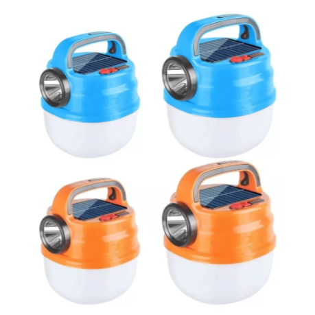 Lanterna lâmpada solar e usb de acampamento holofote passeio noturno passeio noturno