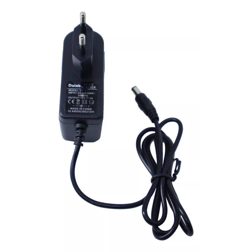 Fonte Tomada Bivolt 12v 1A Real