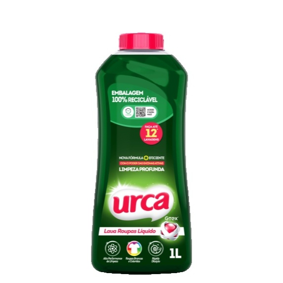 Lava Roupas Liquido Urca Verde - 1L