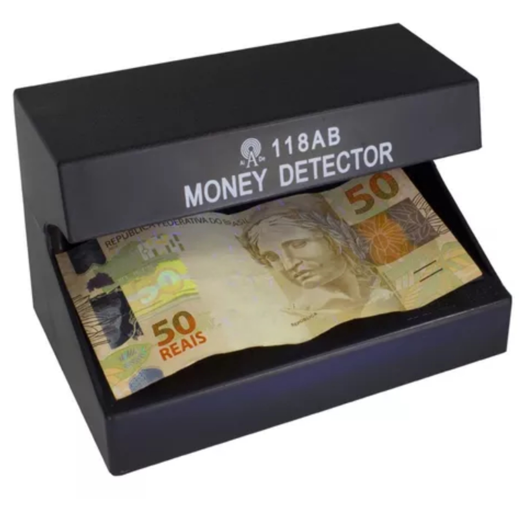 Detector De Cédulas Notas Falsas Luz Ultravioleta
