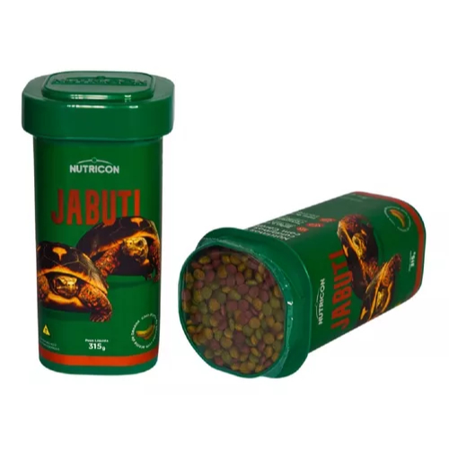 Ração Alimento P/ Tartarugas Jabuti Cágados Nutricon 315g