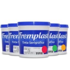 Tinta Fremplast Hidro Mix Para Tecido Silk Screen Serigrafia 1 kg Várias Cores