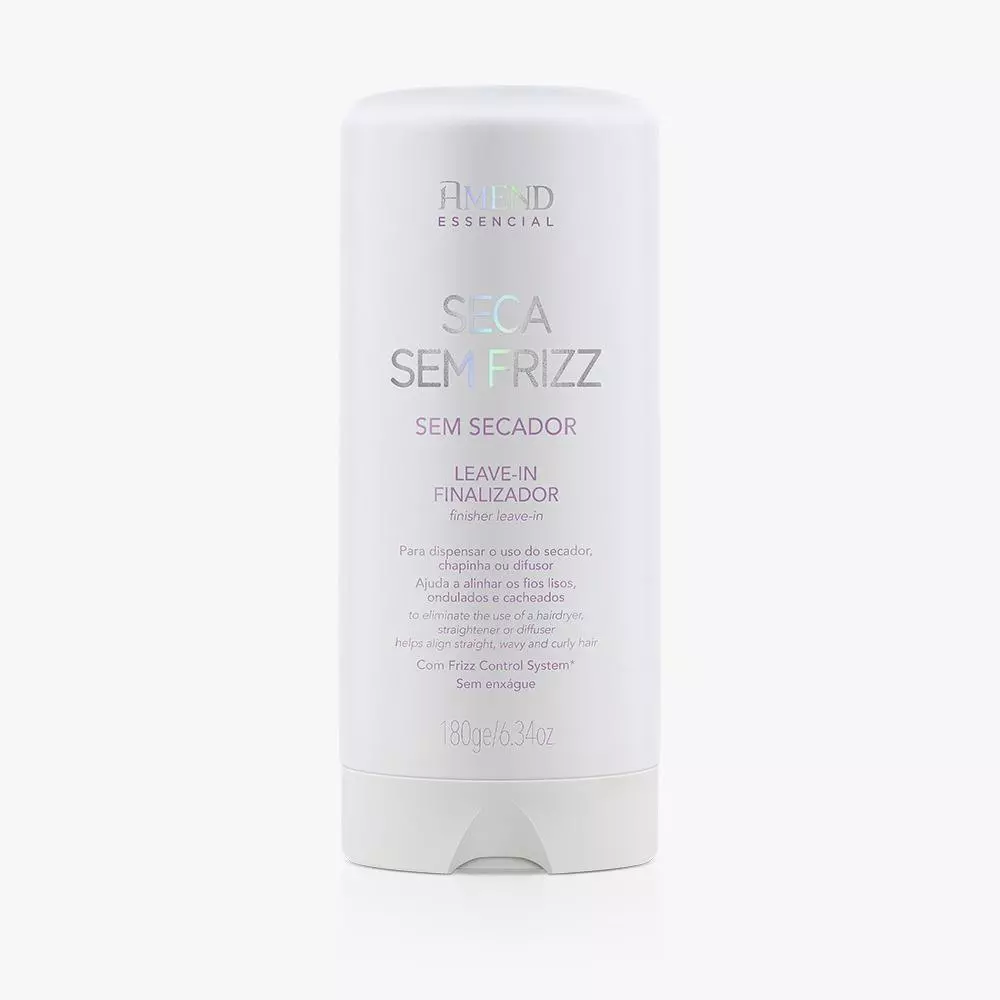 Amend Essencial Seca Sem Frizz Leave-in Finalizador - 180g