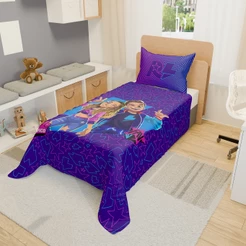 Jogo De Cama Infantil 2 Peças Lençol e Fronha Kids Rafa e Luiz