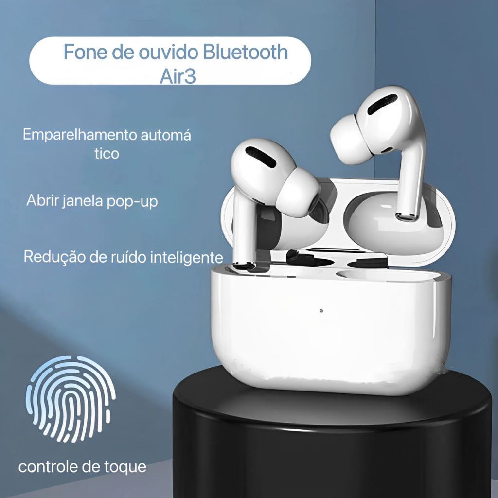 Airs/PRO 3/ i13 Mini Fones De Ouvido TWS Sem Fio Bluetooth 5.0 Colorido Macaron Estéreo