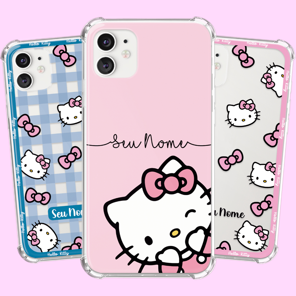 Capa Capinha Personalizada de celular Anti-impacto com nome…