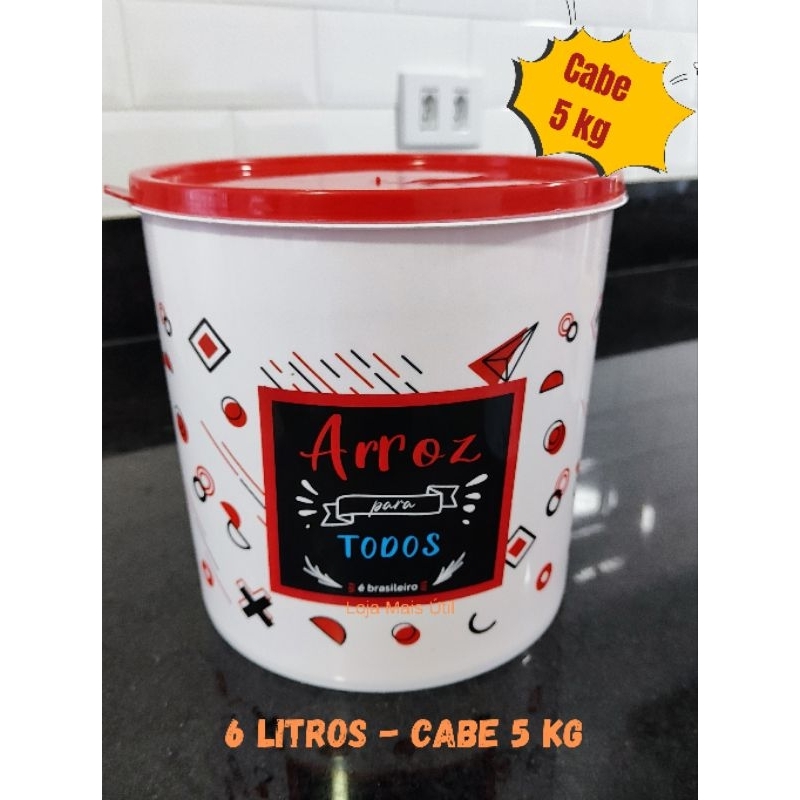 Pote para Arroz 5 Kg: Onde Comprar | BuscaProdutos