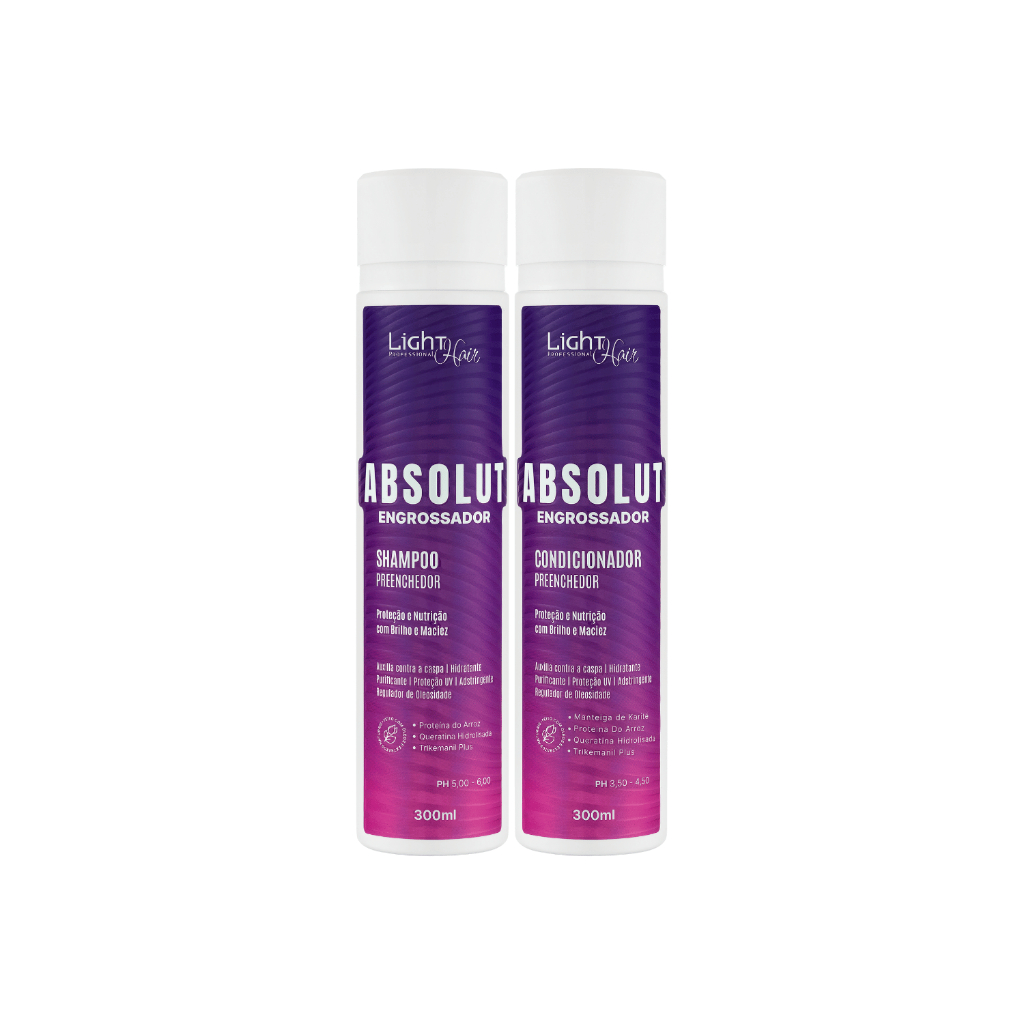 Kit Shampoo e Condicionador Absolut Engrossador