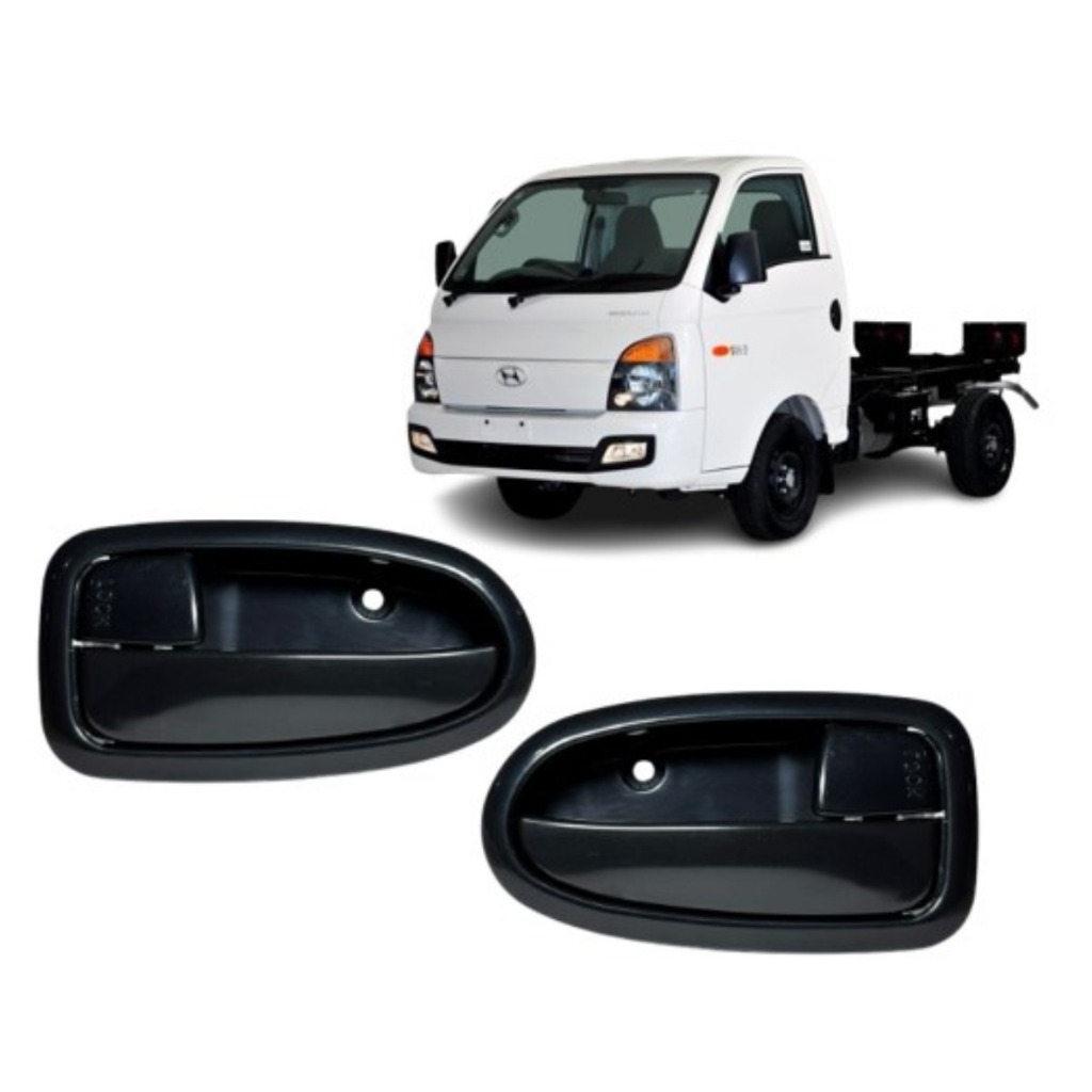 MAÇANETA INTERNA HYUNDAI HR 2005 A 2024 COR PRETO E ENCAIXE PERFEITO em Oferta na Shopee