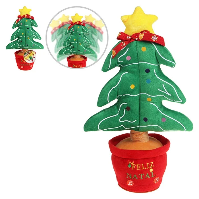 Árvore de Natal Dançante Musical 36cm - Art Christmas