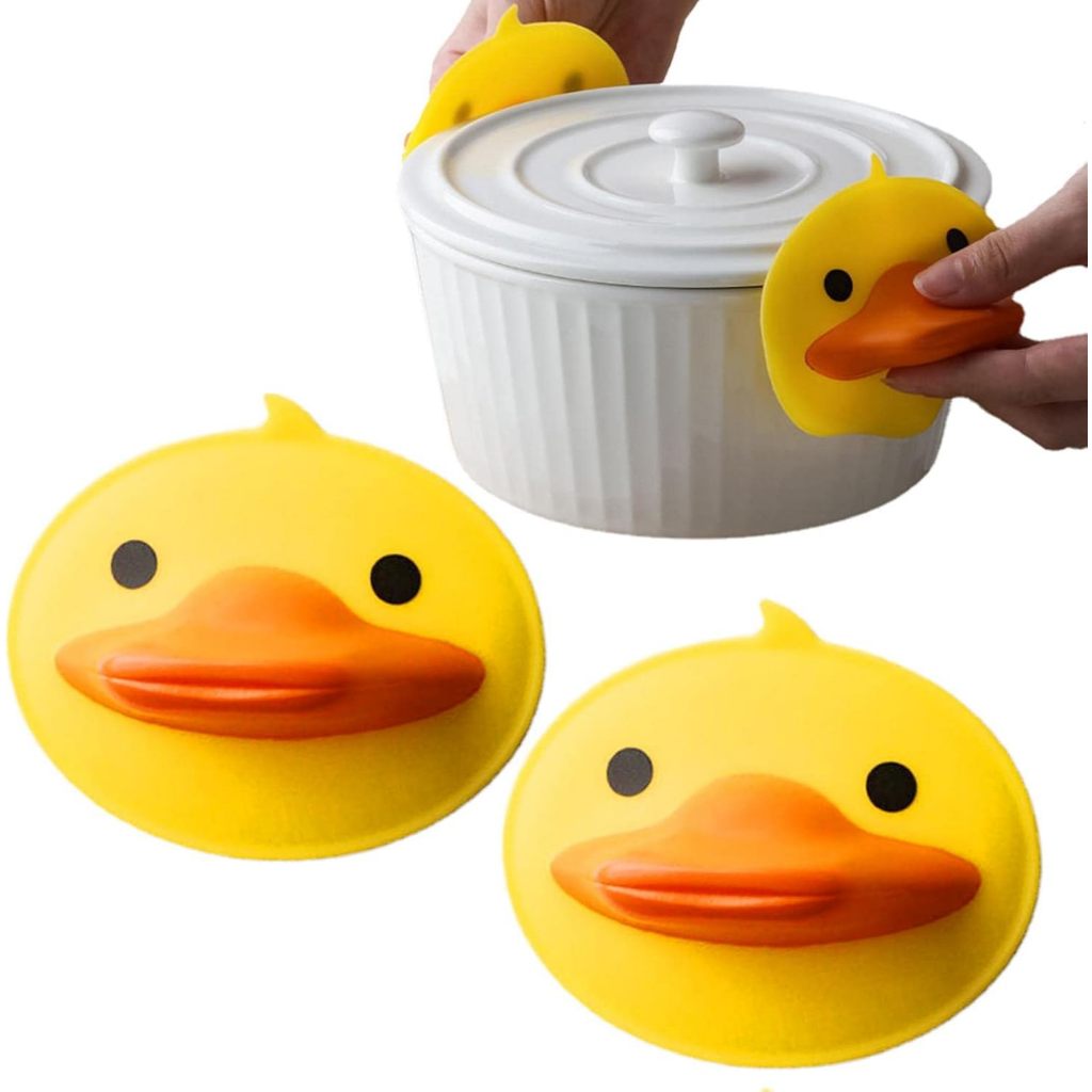 Pegador de Panela Silicone Pato 2 Peças Suporte e Luva Para Forno Resiste ao Calor e Altas Temperaturas em Oferta na Shopee